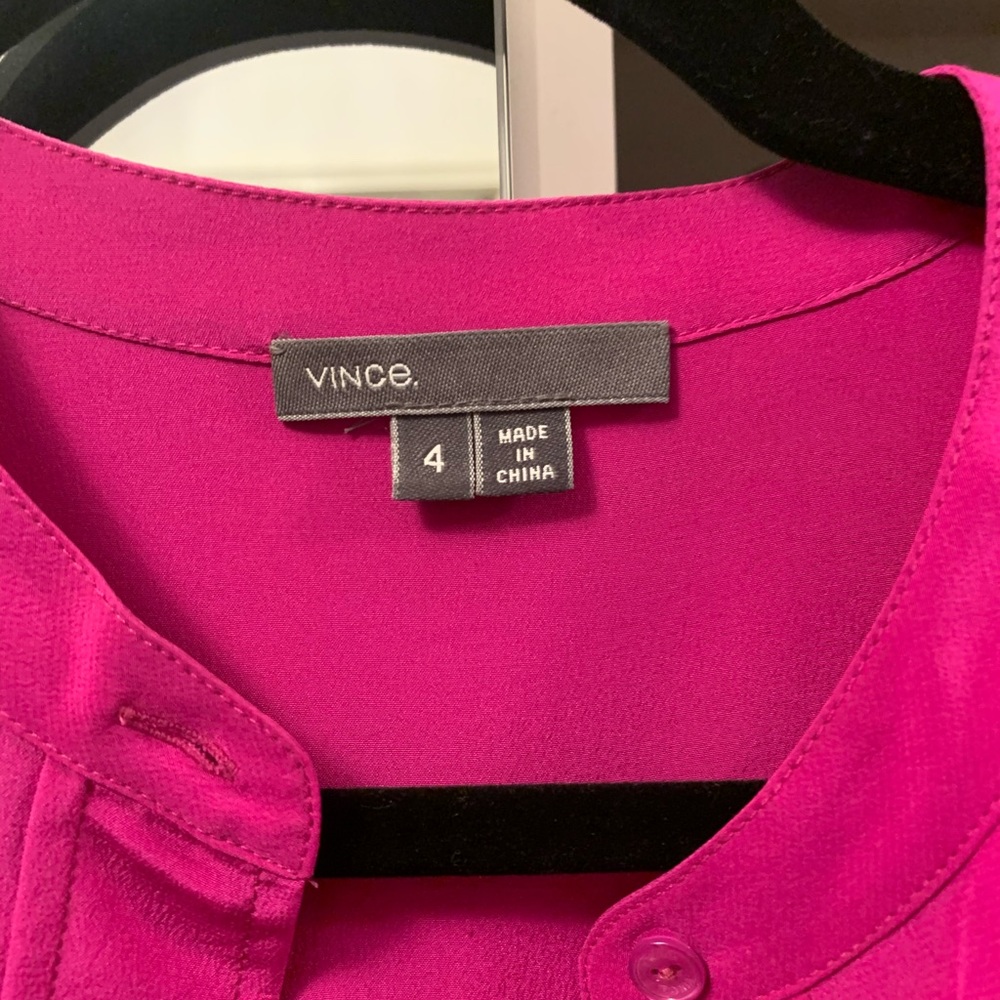 Vince Silk Blouse